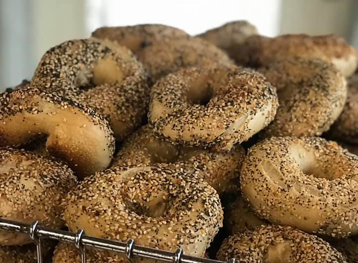 basket of everything bagels