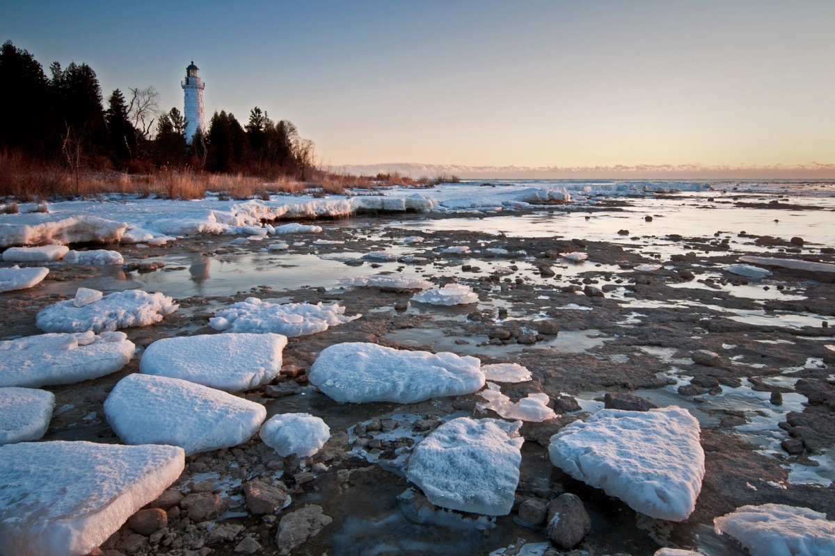 Door County, Wisconsin White Christmas in America