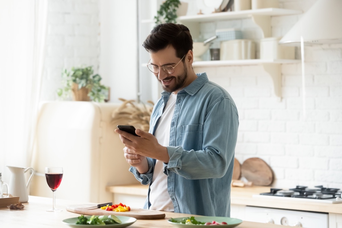 Man deleting pictures of her ex from social media to help her move on