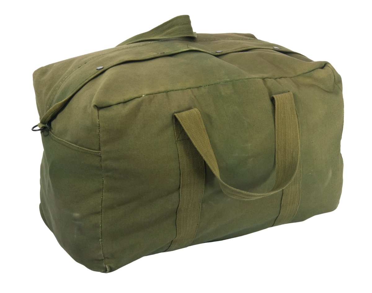 Canvas duffel bag