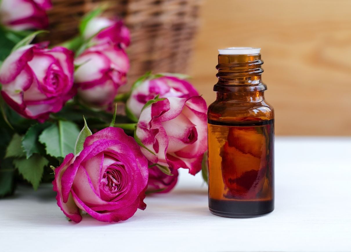 Essential rose oil