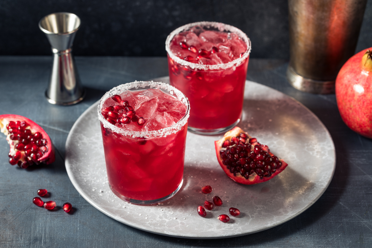 Pomegranate fizz