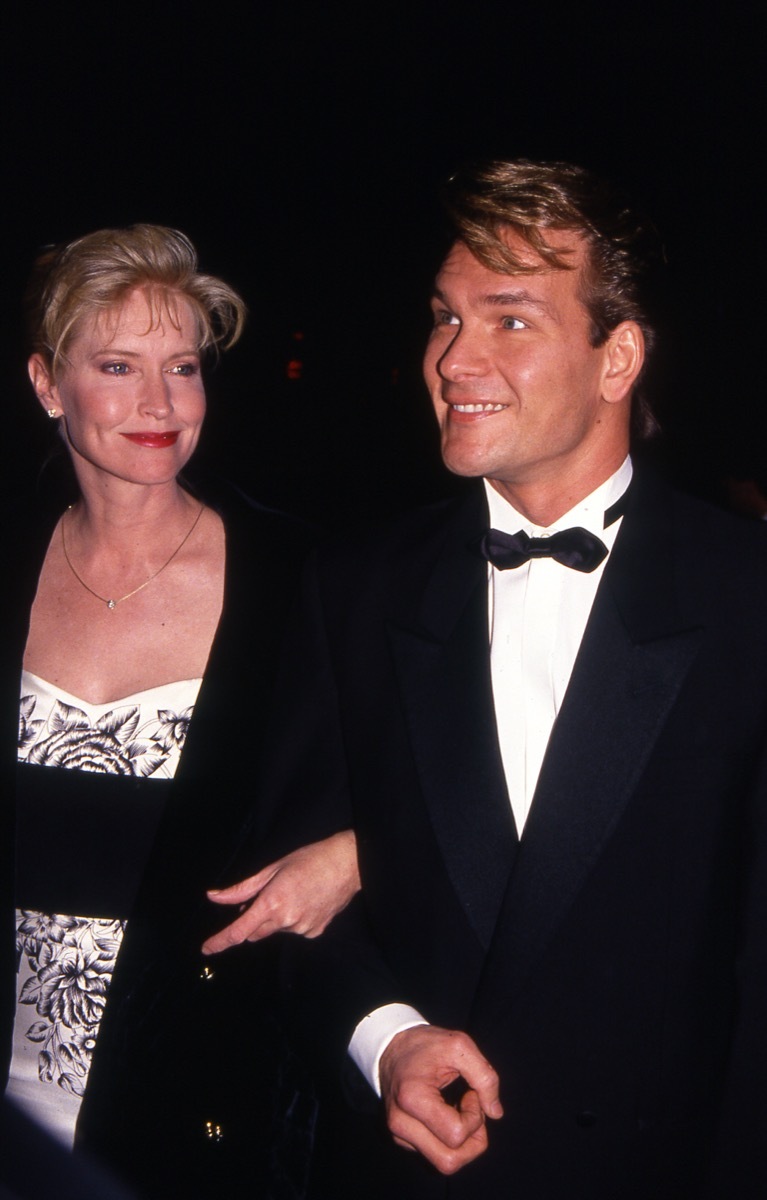 Lisa Niemi and Patrick Swayze