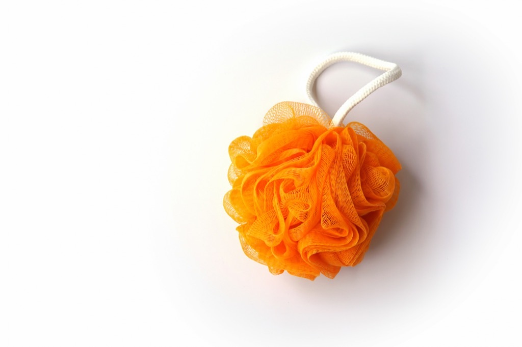 An Orange Loofah Home Hazards