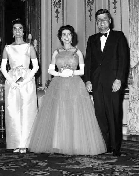 Jackie Kennedy and Queen Elizabeth Kennedys