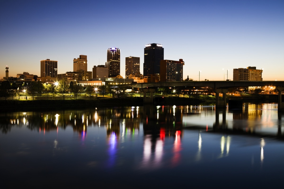 little rock arkansas skyline