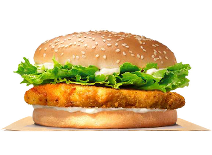 Burger king crispy chicken jr