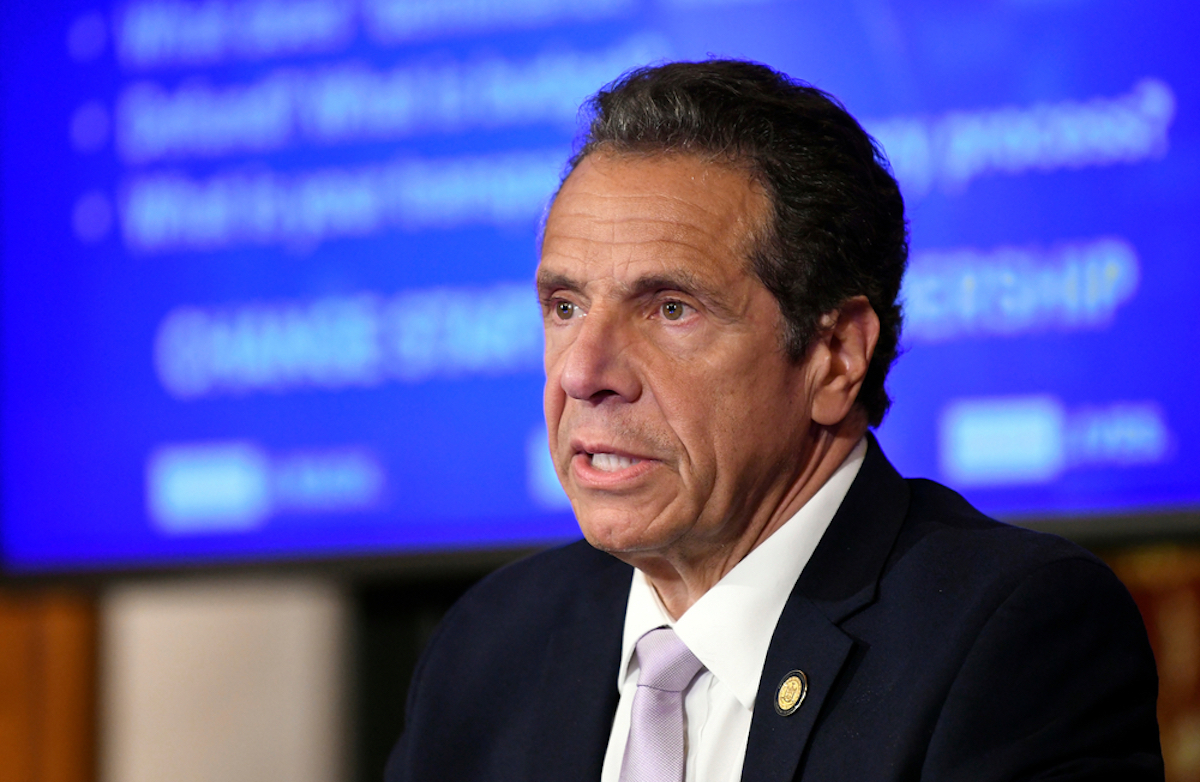 New York Gov. Andrew Cuomo announces updates on the spread of the coronavirus during news conference, ahead of July 4th weekend