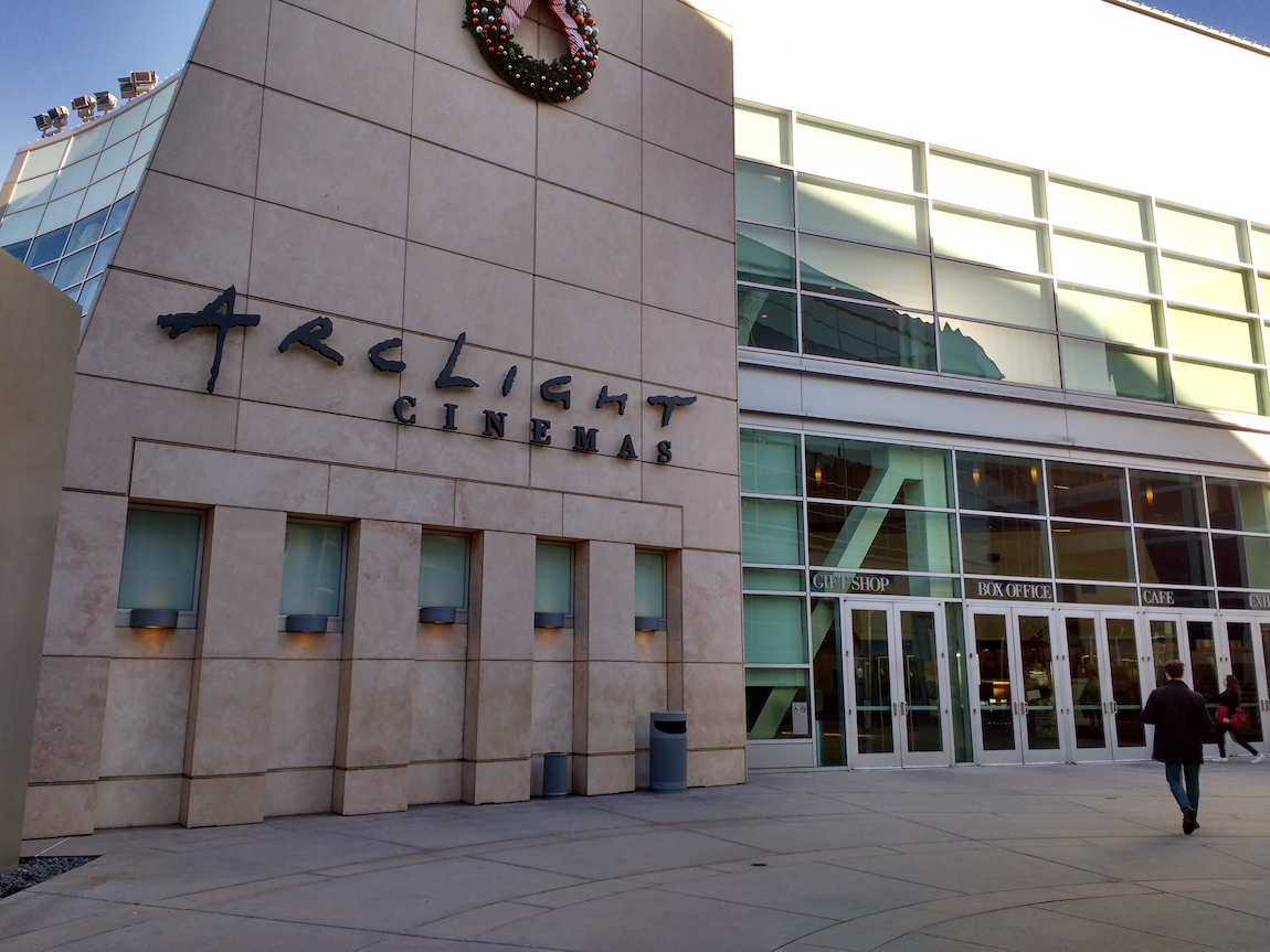 ArcLight Cinemas in Hollywood photographed in 2016