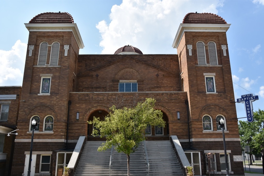 16th street baptist church most historic location every state