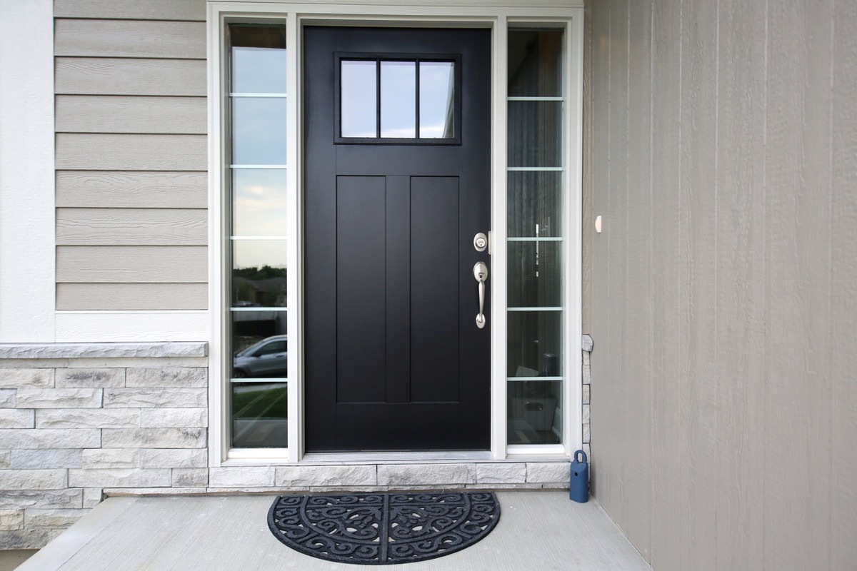 modern door