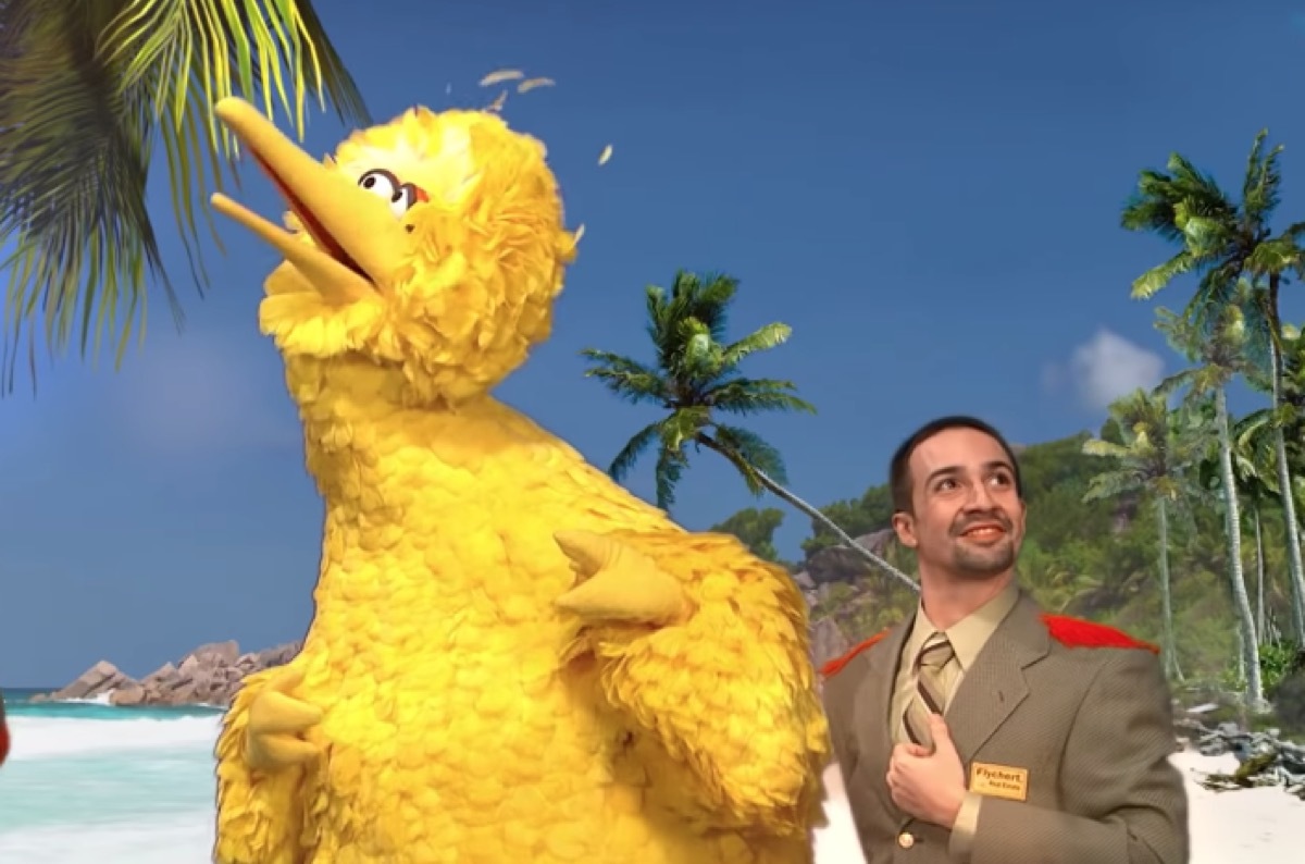 lin manuel miranda on sesame street