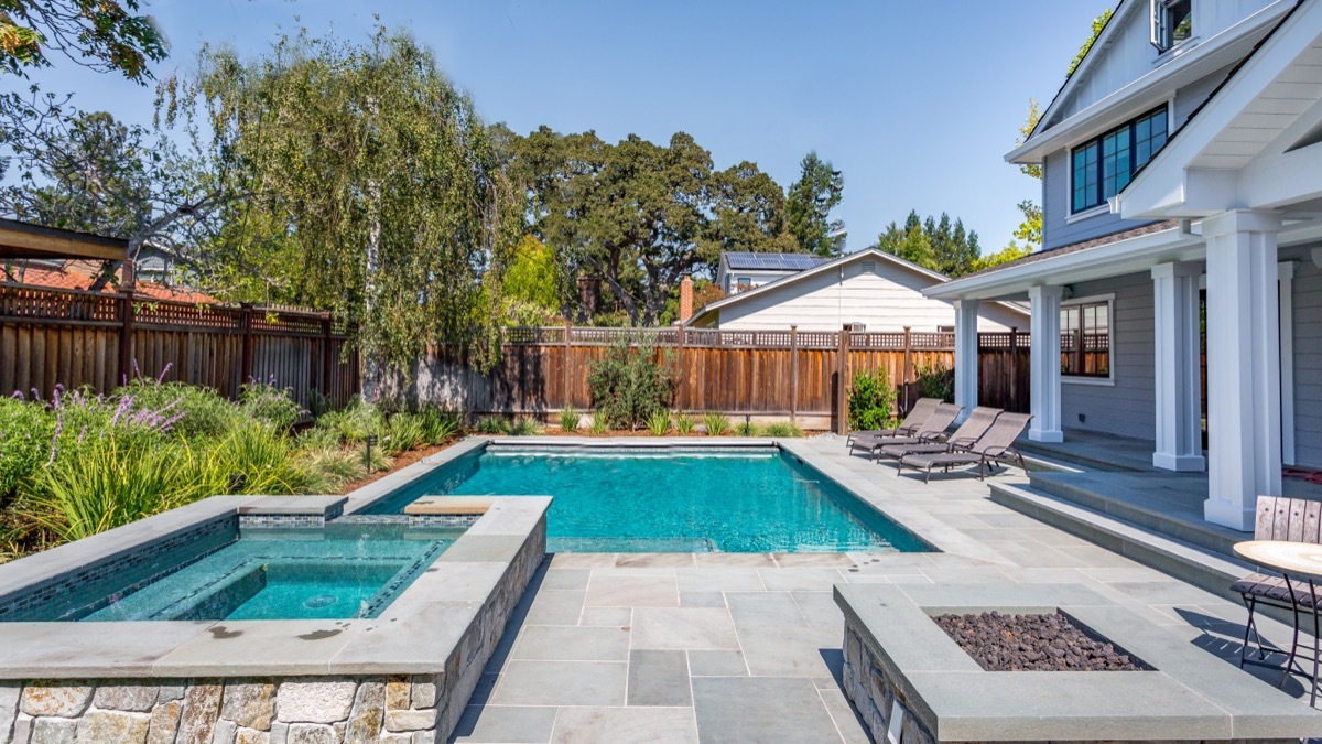 Neat Pool Area