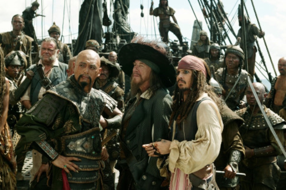 pirates of the caribbean at worlds end, memorial day movies