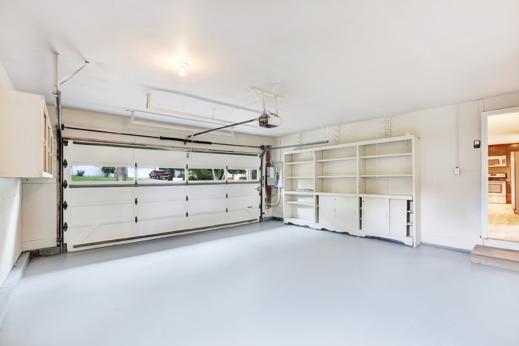 paint garage improve home value