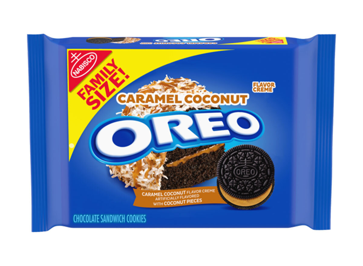 caramel coconut oreo