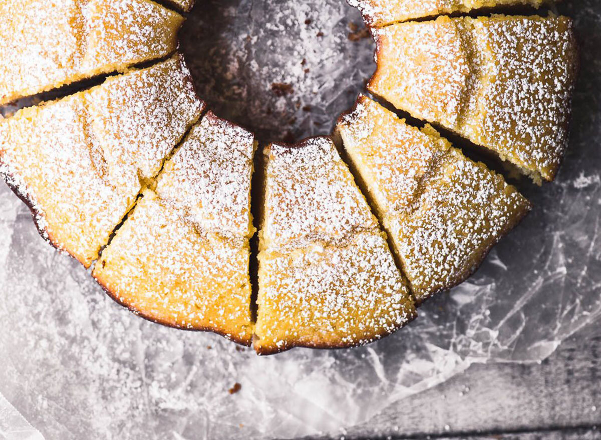 lemon yogurt breakfast cake