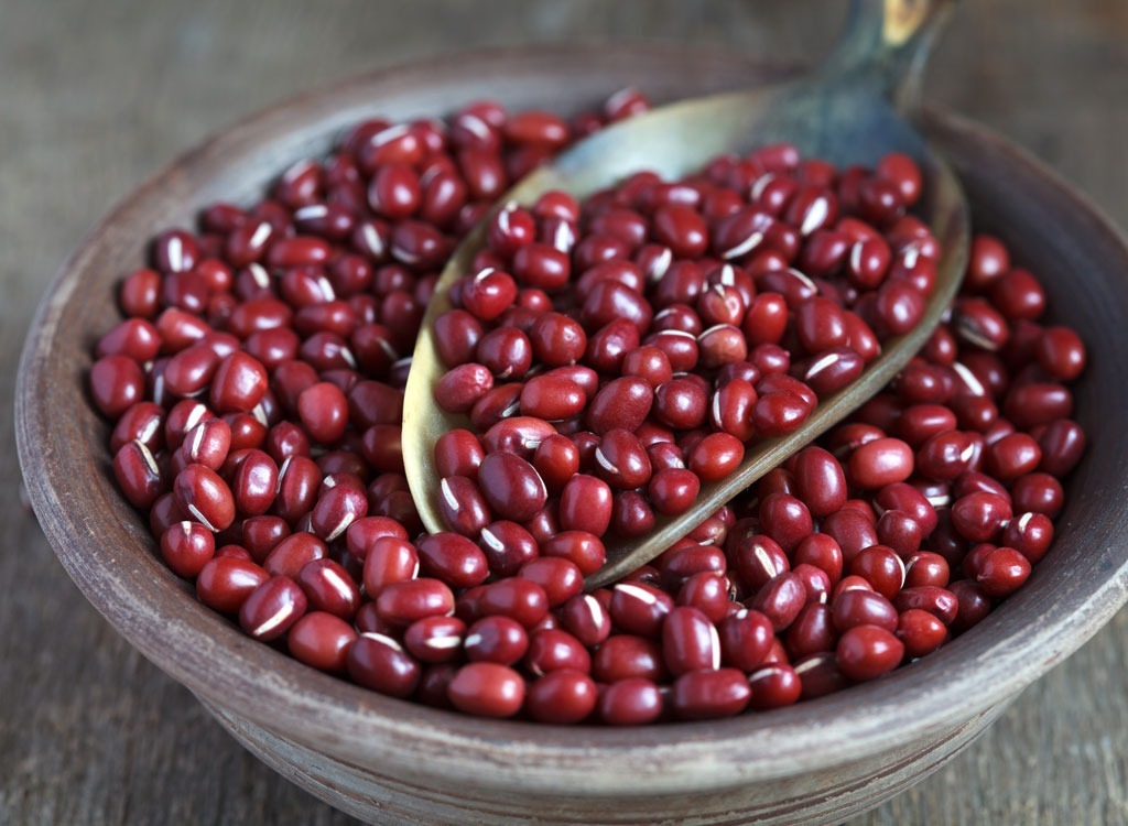 Red beans - foods high in carbs