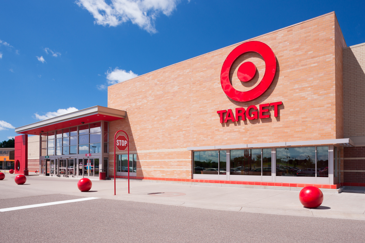 A Target storefront during the day