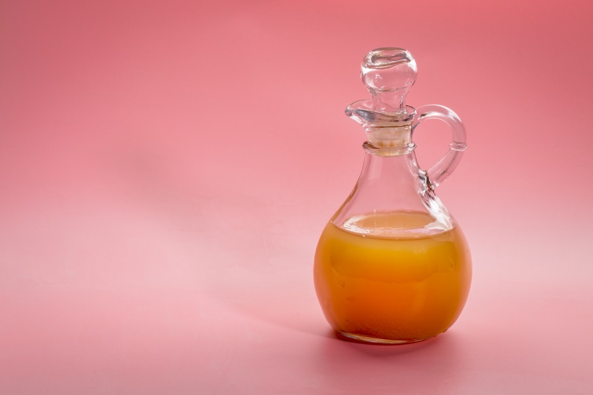 unfiltered, raw apple cider vinegar