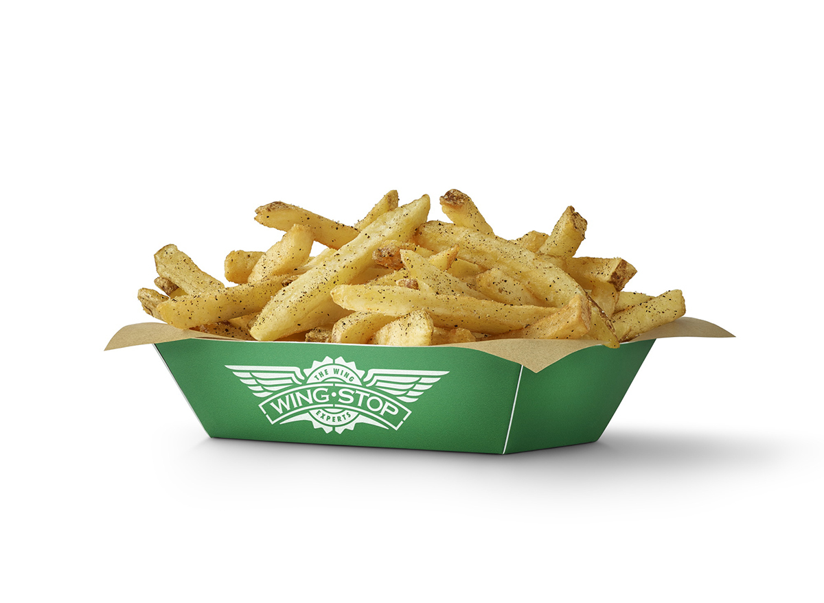 seasoned fries at wingstop