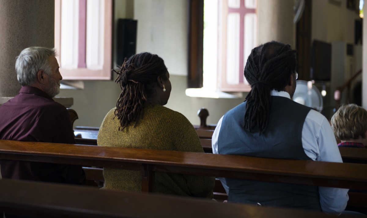 Church People Believe Faith Religious Praying