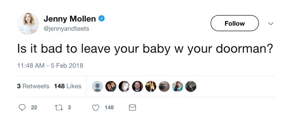 Jenny Mollen funny tweet