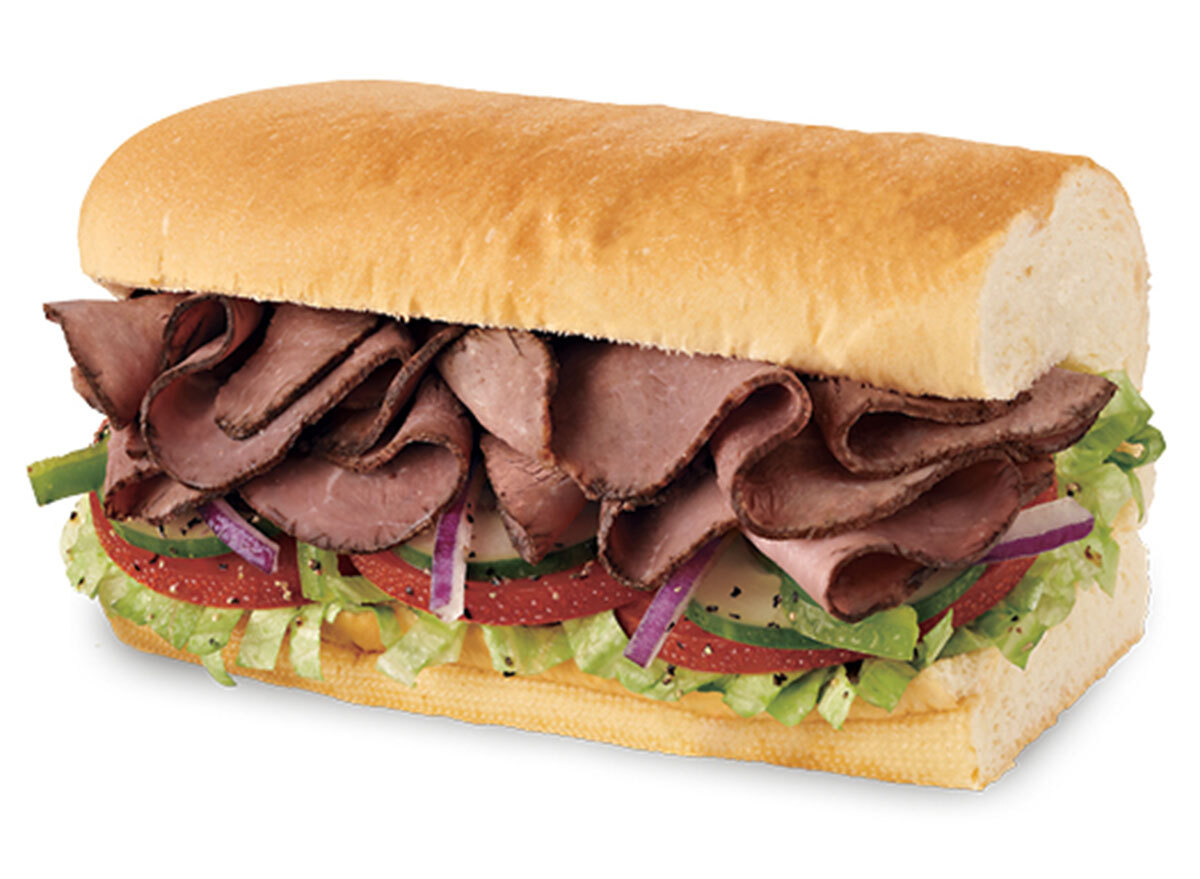 subway roast beef