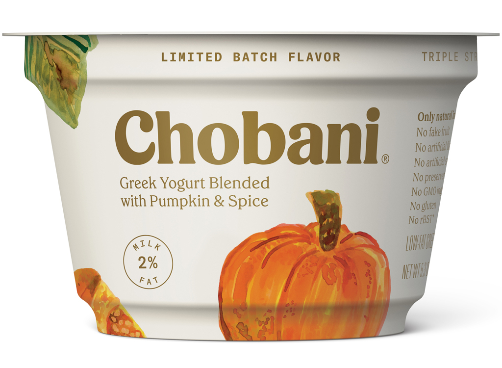 chobani blended pumpkin spice