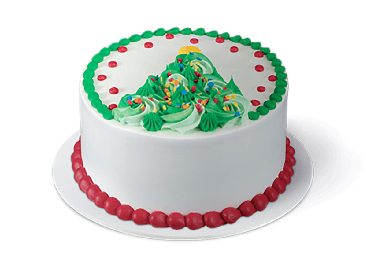 baskin robbins christmas tree cake