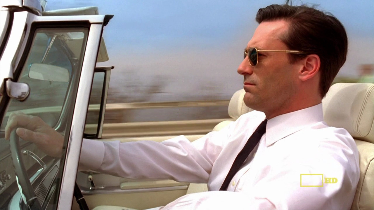 don draper driving