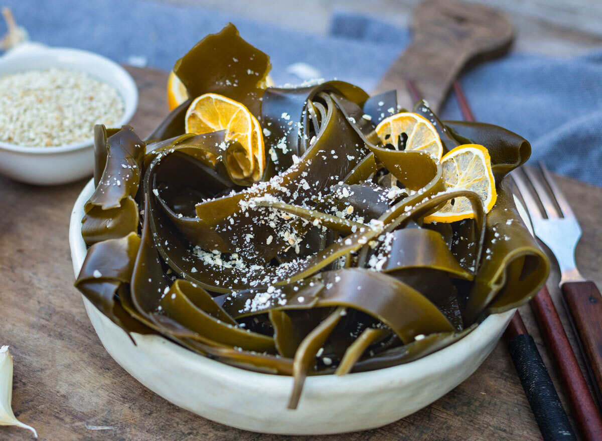 Kelp - calcium rich foods