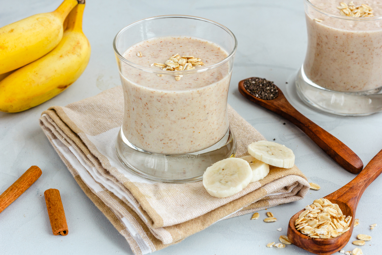 oatmeal banana smoothie