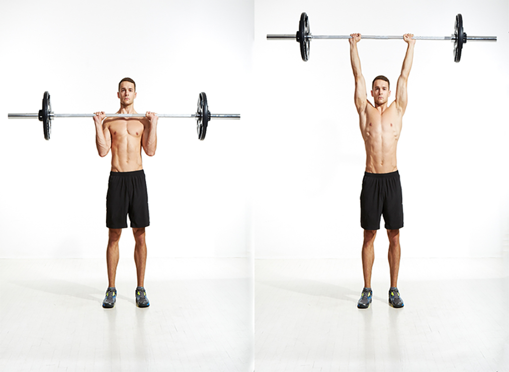 Overhead Press, muscle, part of a full-body workout