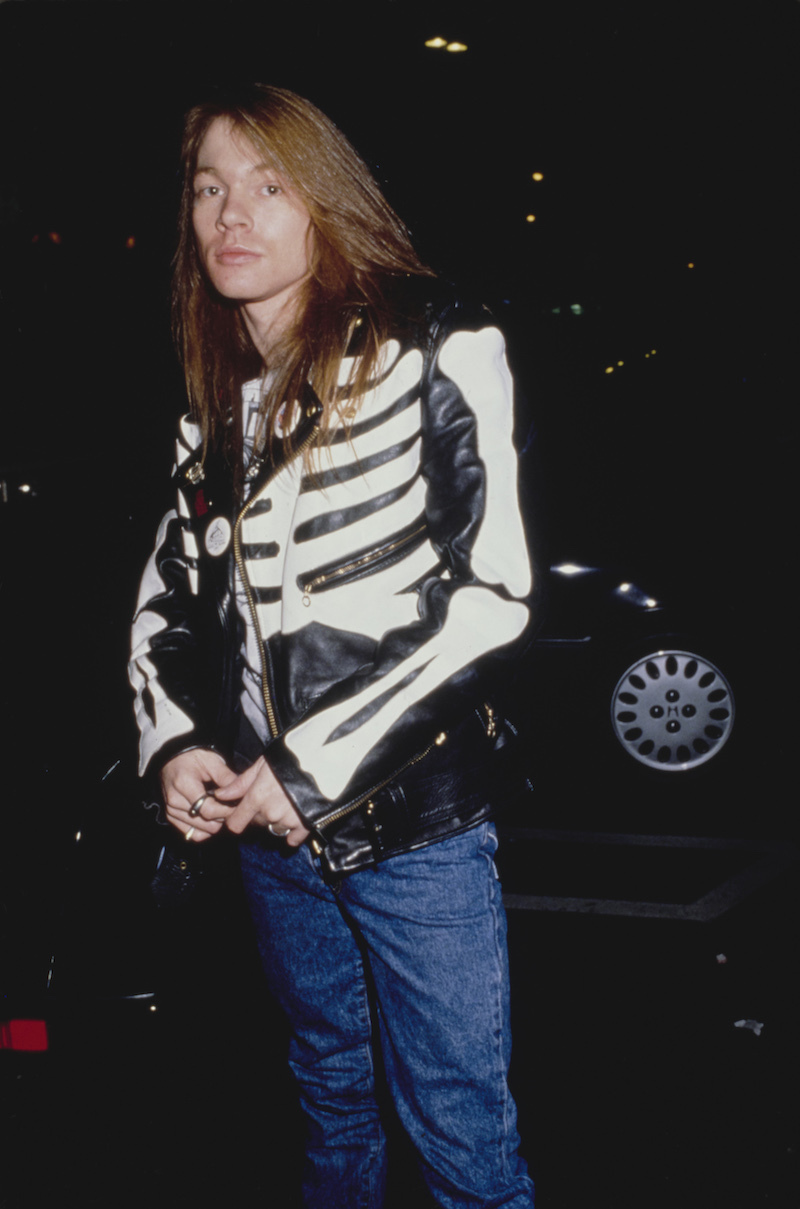 Axl Rose in Los Angeles in 1989