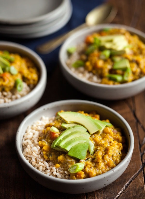 Bowl roundup yellow split pea breakfast porridge