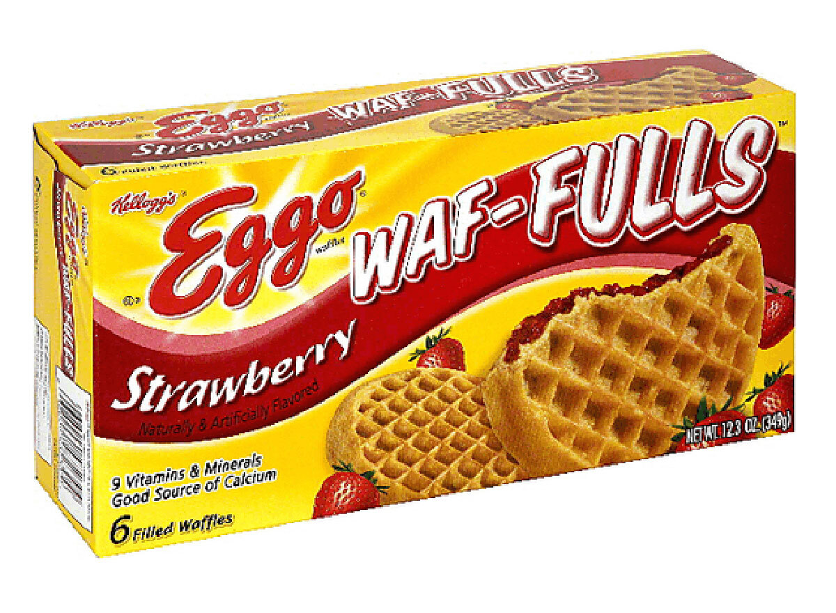 box of eggo waffuls