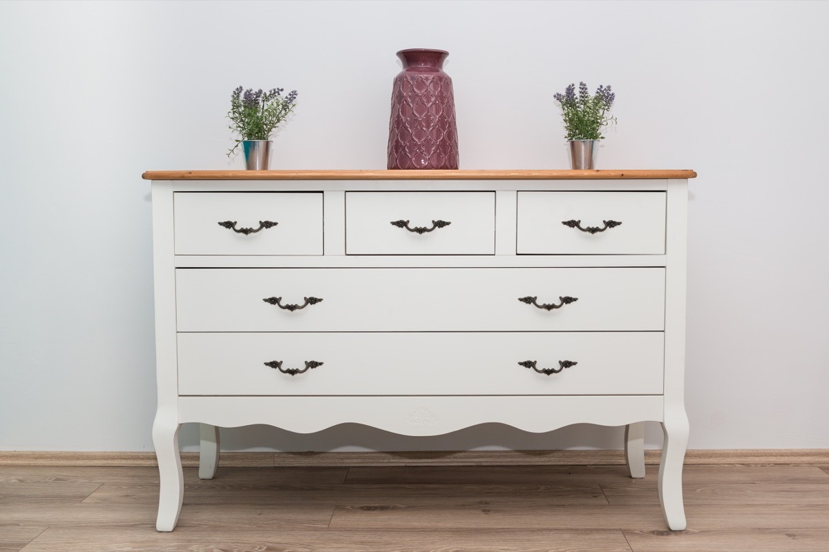 Bedroom Dresser {No Closet Space}