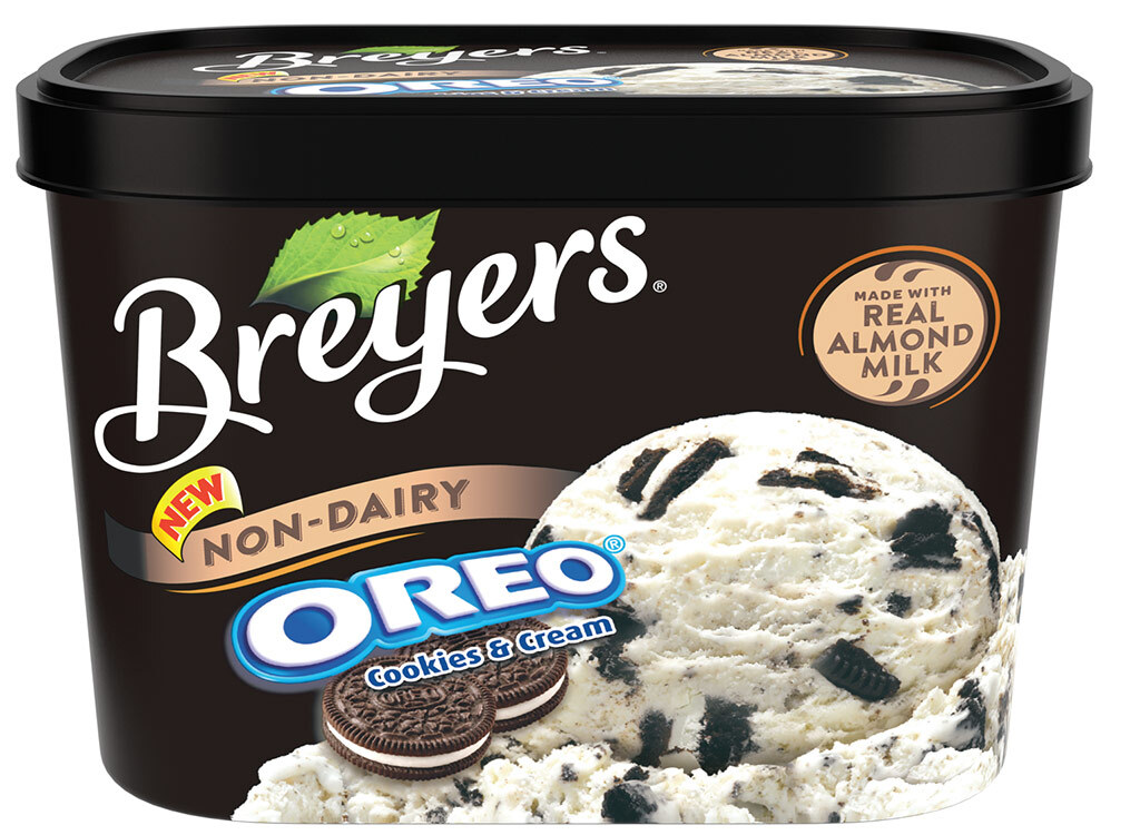 Breyers nondairy oreo cookies and cream ice cream