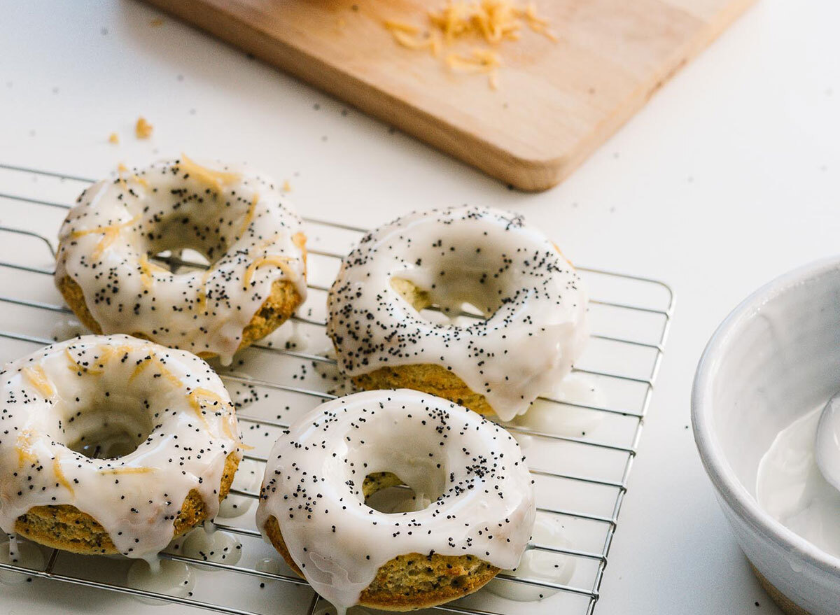 healthy breakfast for kids olive oil yogurt donuts