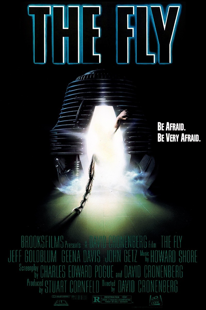 The Fly movie poster {happy alternate movie endings}