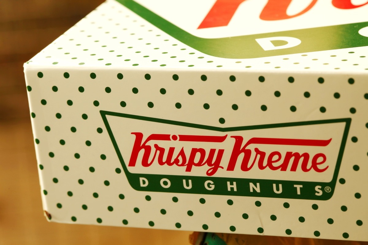 krispy kreme doughtnut box