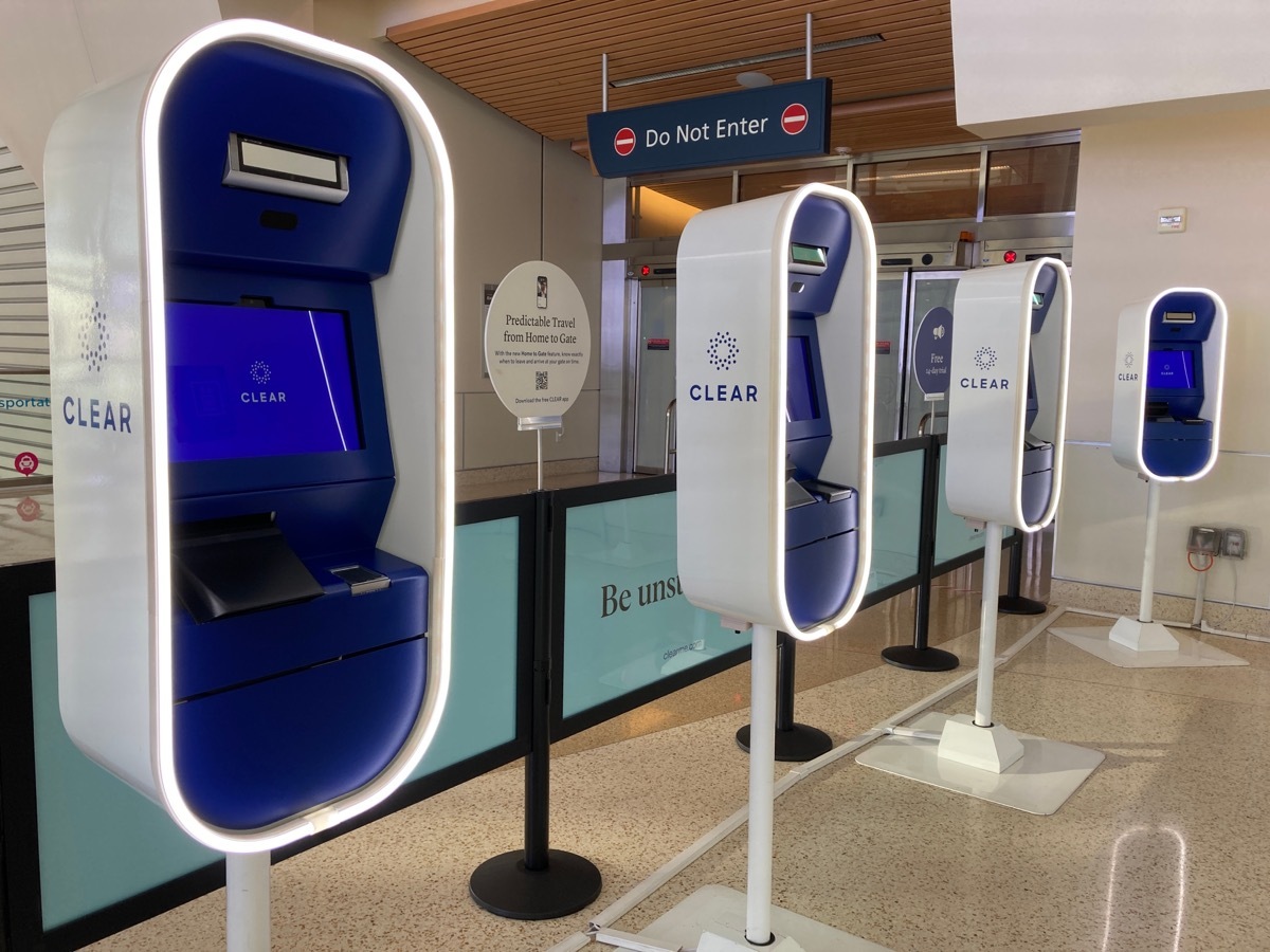 clera kiosks at airport