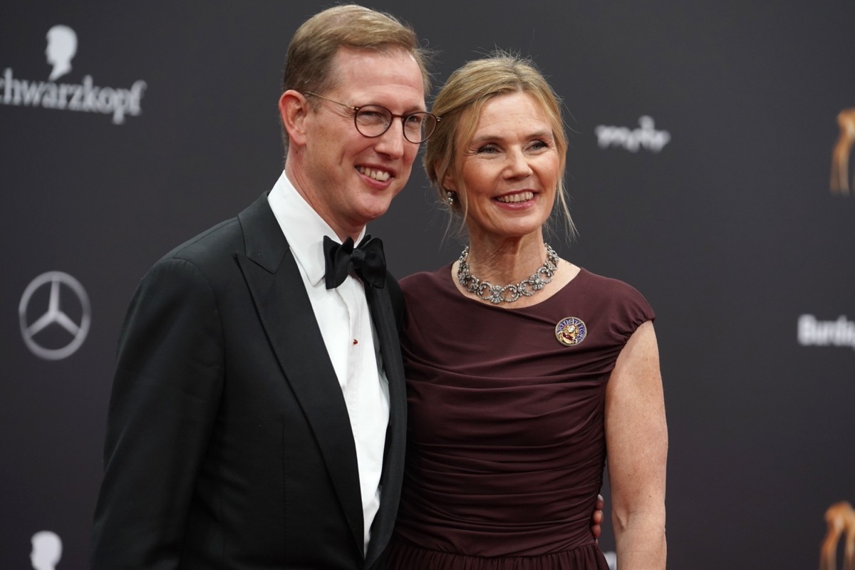 Bernhard, Hereditary Prince of Baden and Stephanie Anne Kaul in 2019