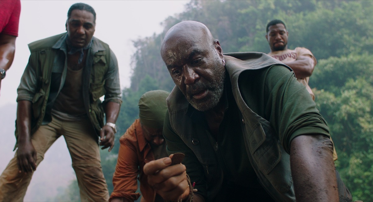 Norm Lewis, Clarke Peters, Jonathan Major, and Delroy Lindo in Da 5 Bloods