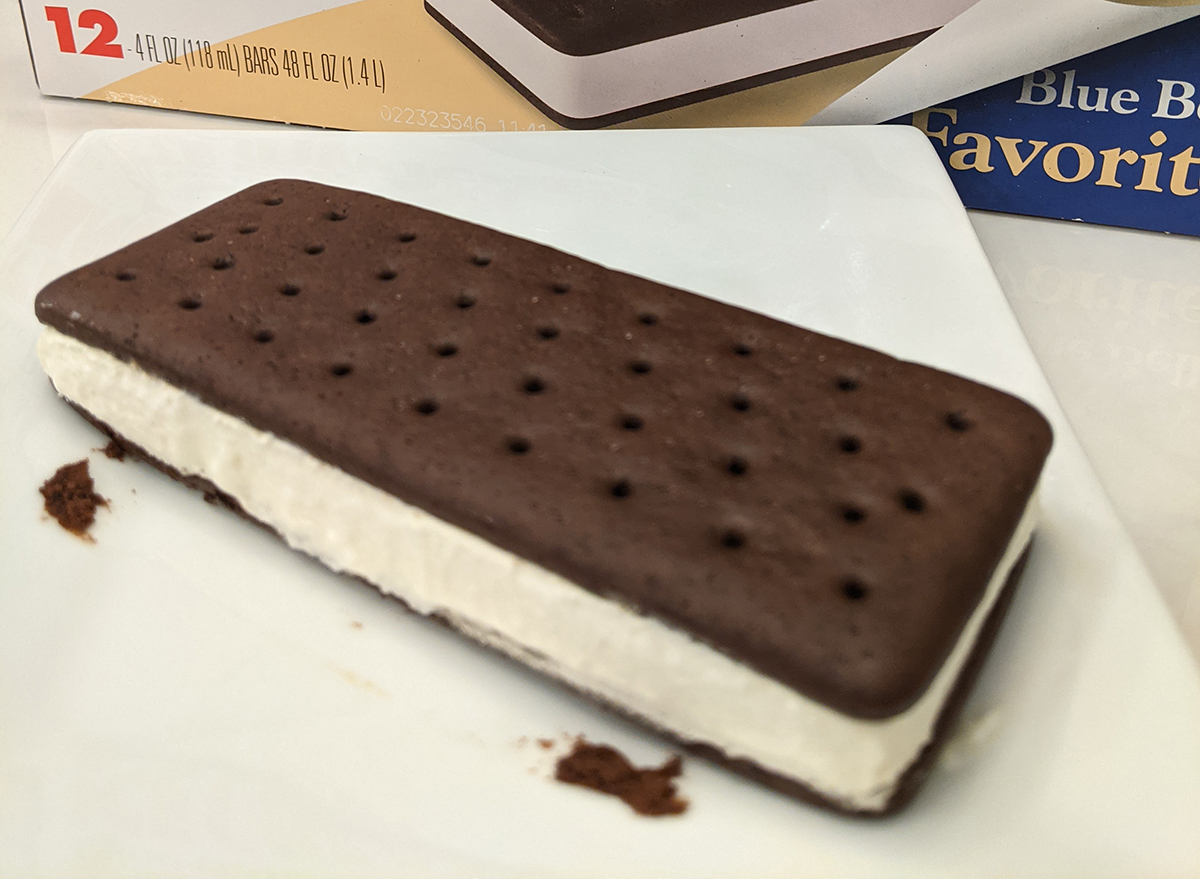 blue bell ice cream sandwich