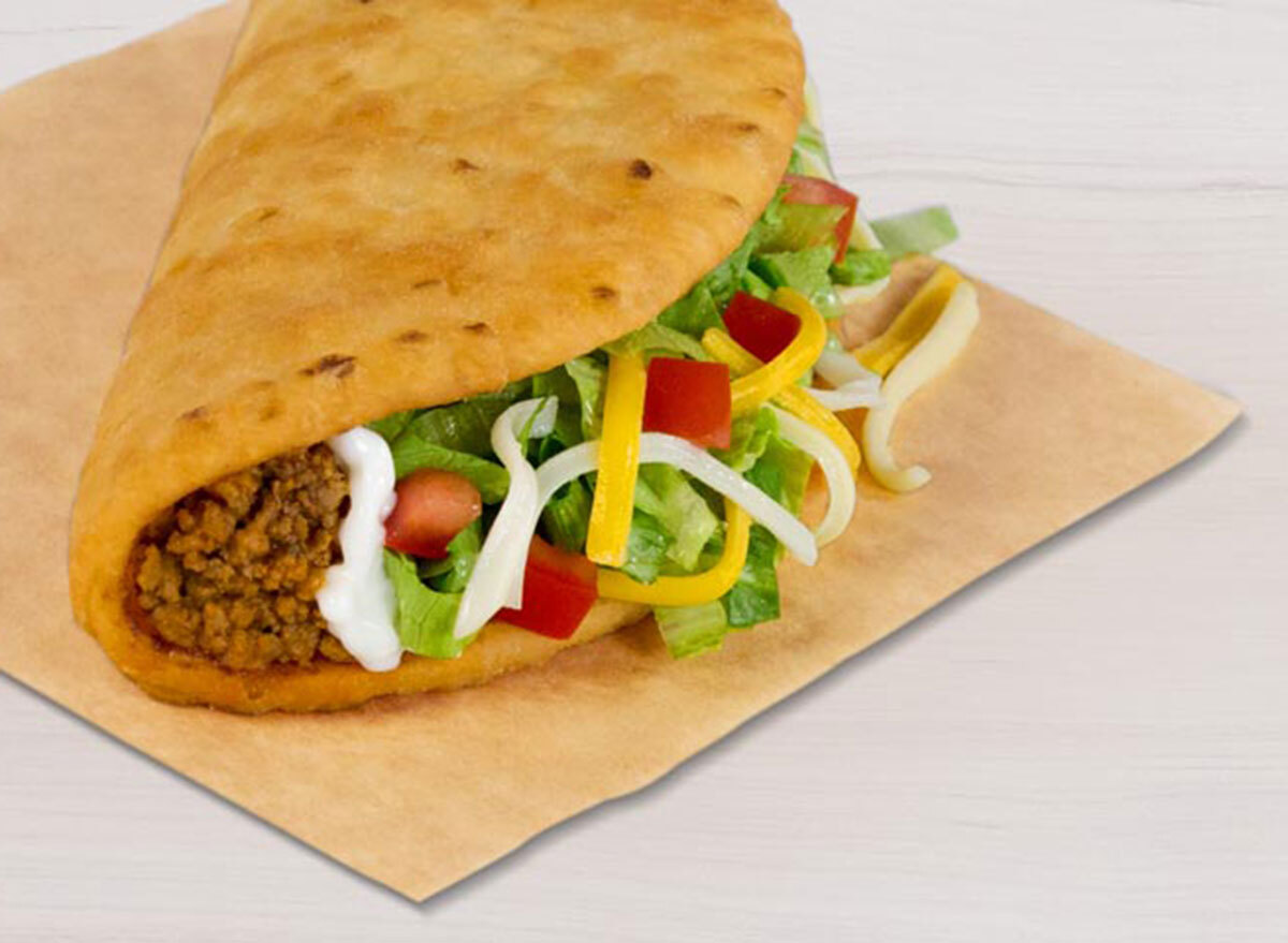 taco bell chalupa supreme beef worst