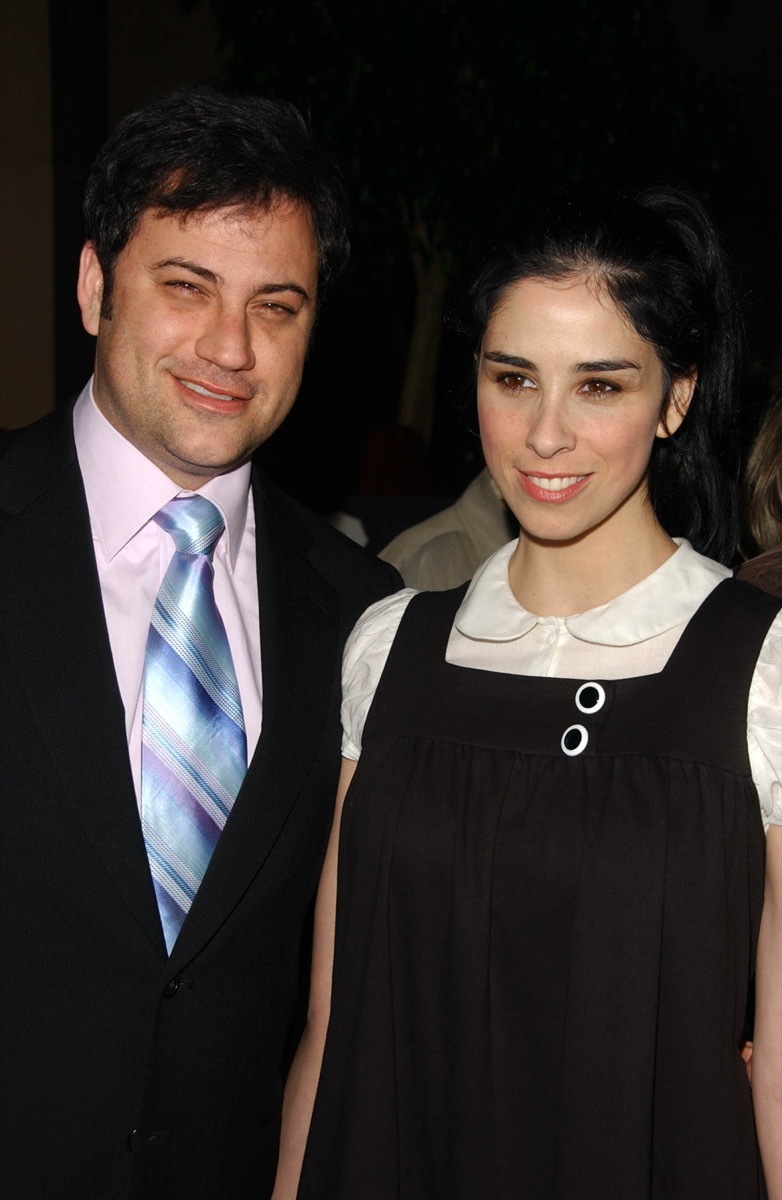 Jimmy Kimmel and Sarah Silverman