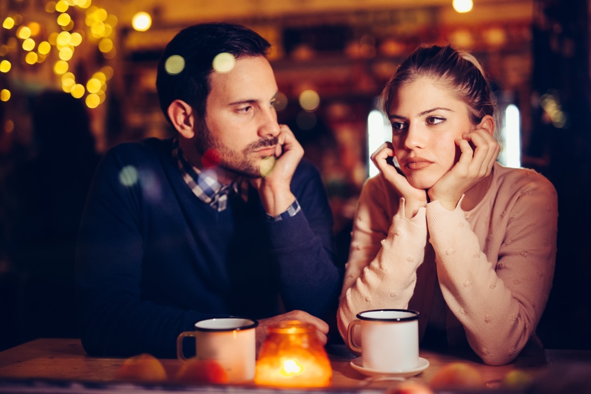 unhappy couple, things you should never say to your spouse