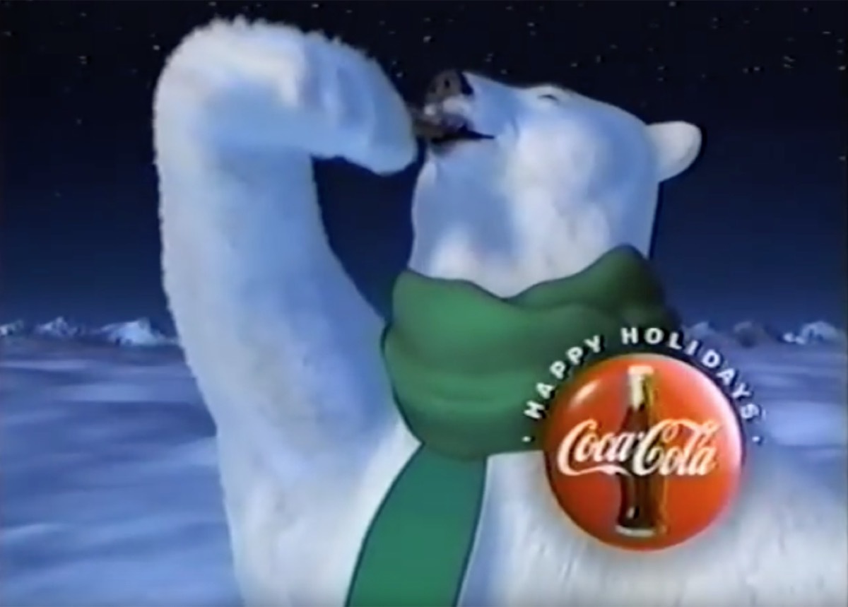 polar bear coke ad